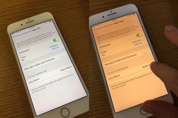 This Is How You Will Use 'Night Shift' On The iPhone and iPad