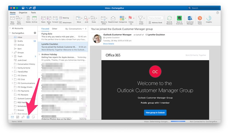 make a group email list in outlook for mac 2017