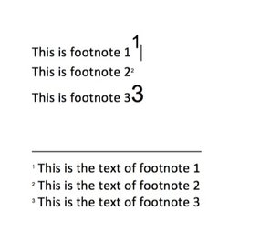 word endnote vs footnote