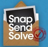 Snap Send Solve app